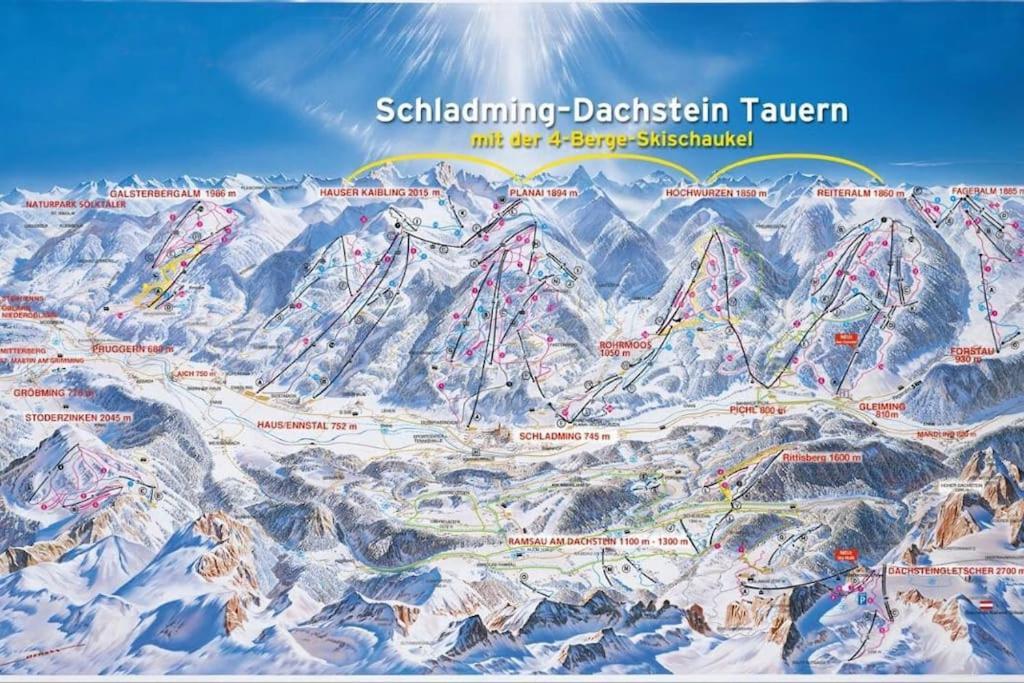 Sunrise Apartment Schladming Bagian luar foto
